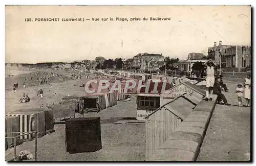 La Baule Cartes postales Vue sur la plage prise du boulevard