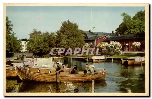 Cartes postales Sweden Suede Svenska Inre hammen Kristinehamn