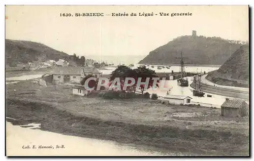 Cartes postales Saint Brieuc Entree du Legue Vue generale