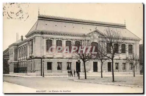 Cartes postales Belfort Le palais de justice