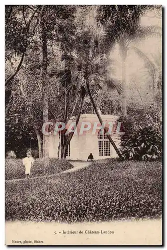 Afrique - Africa - Interieur de Chateau Landon - Cartes postales