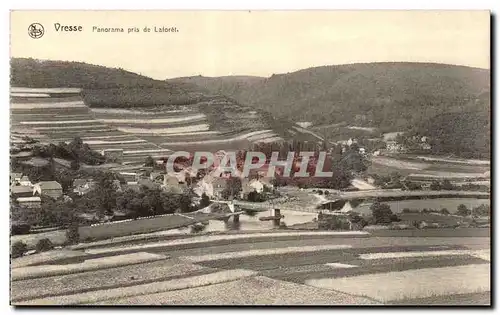 Cartes postales Vresse Panorama pris de Laforet