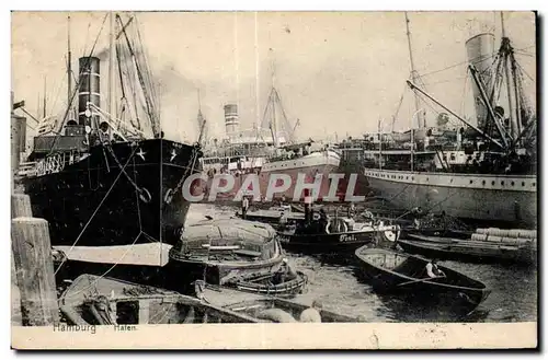 Cartes postales Hamburg Hafen Bateaux