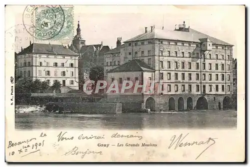 Cartes postales Gray Les Grands Moulins