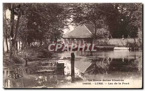 Cartes postales La Haute Saone Illustree Lure Lac de la Fond