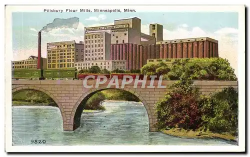 Cartes postales Pillsbury Flour Mills Minneapolis Minn