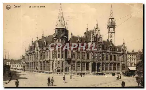 Cartes postales Gand La grande poste