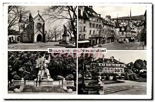 Cartes postales Souvenir De Neuchatel