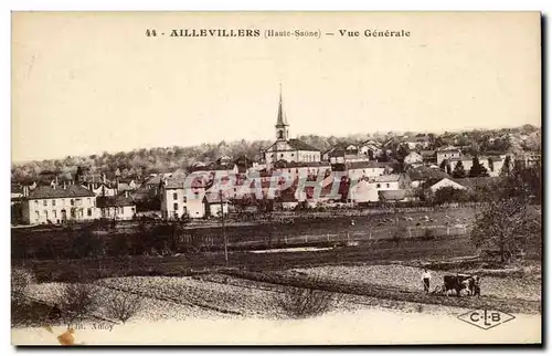 Cartes postales Aillevillers Vue Generale