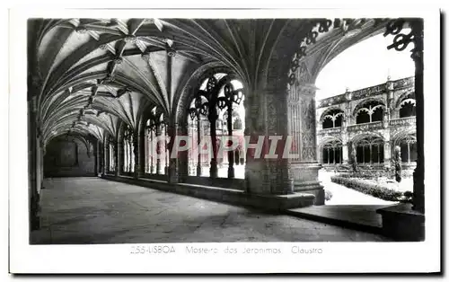 Cartes postales Lisboa Masteiro des Jeronimos Claustro