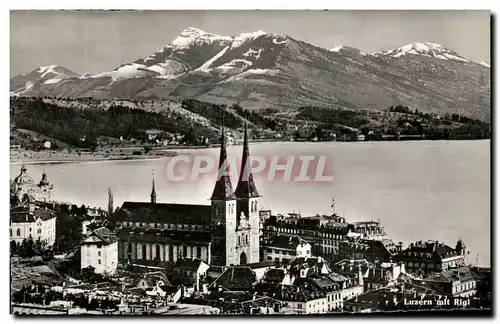 Cartes postales moderne Luzern Suisse