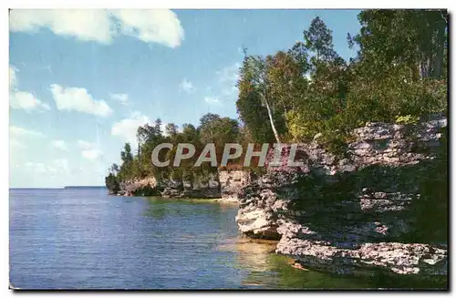 Cartes postales moderne Cave Point Bluff Door County