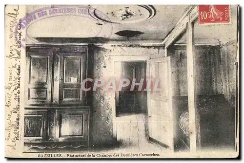 Cartes postales Bazeilles Etat actuel de la Chambre des Dernieres cartouches