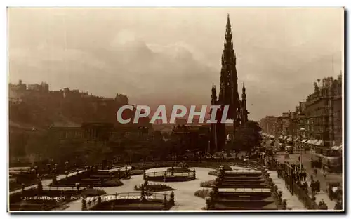 Cartes postales Edinburgh Princes Street