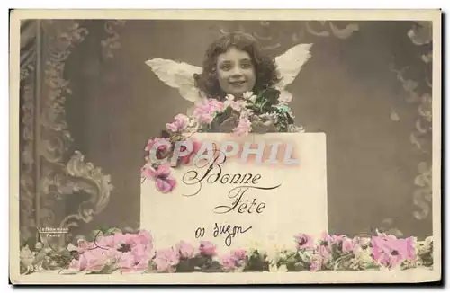 Cartes postales Fantaisie Enfants Ange Angelot