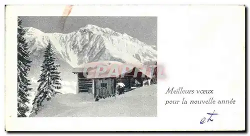 Cartes postales Meilleurs Voeux Pour La nouvelle annee