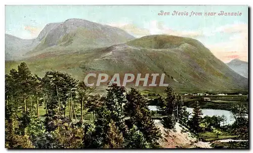 Cartes postales Ben Nevis From Near Banavie