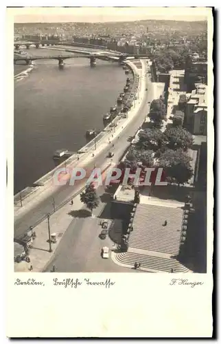 Cartes postales Dresden Bruhlsche Terrasse