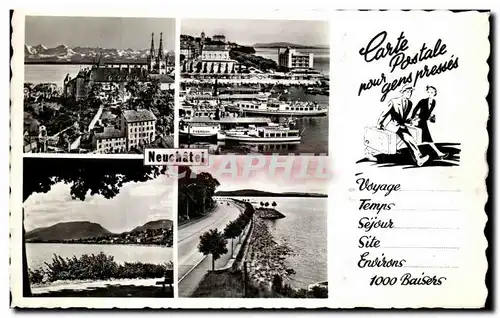 Cartes postales moderne Neuchatel