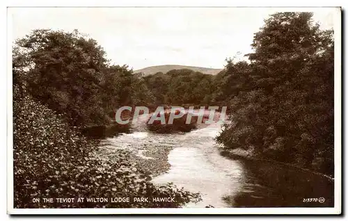 Cartes postales On The Teviot At Wilton Lodge Park Hawick