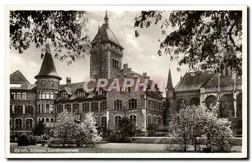 Cartes postales Zurich Schweiz Landesmuseum