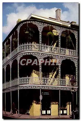 Cartes postales moderne Lace Balconies Royal Street New Orleans