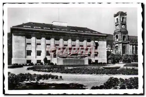 Cartes postales moderne Neuchatel Laboratoire de recherches horlogeres et Eglise catholique