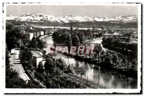 Cartes postales moderne Zurich Limmat und Sihl