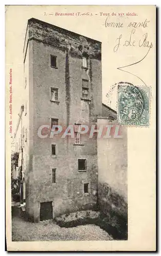 Cartes postales Beaumont Tour du 15eme Siecle