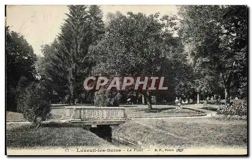 Cartes postales Luxeuil les Bains Le Pont