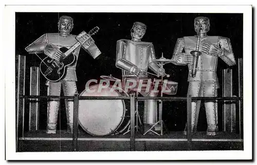 Cartes postales moderne Souvenir Des Robots Musiciens Galeries De L&#39Anjou Angers