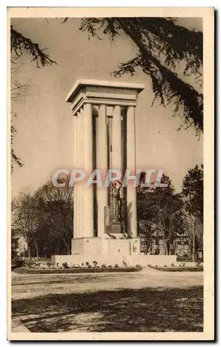 Cartes postales Montauban La Monument Aux Morts Oeuvre De Bourdelle Militaria