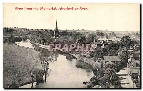 Cartes postales View From the Memorial Statford On Avon