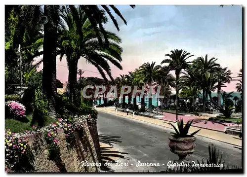 Cartes postales moderne Sanremo Giardini Dell Imperatrice