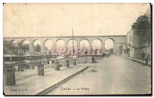 Cartes postales Laval Le Viaduc