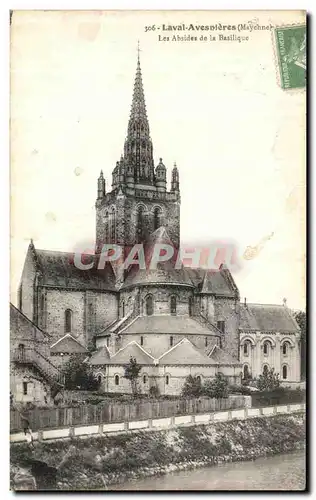 Cartes postales Laval Avesnieres Les Absides de la Basilique