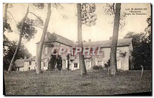 Cartes postales Blandouet Logis de Chambord