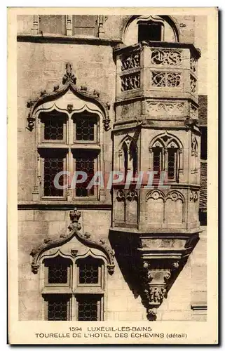 Cartes postales Luxeuil Les Bains Tourelle De L Hotel Des Echevins