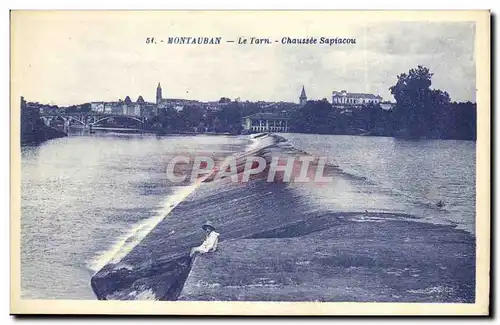 Cartes postales Montauban Le Tarn Chaussee Sapiacou