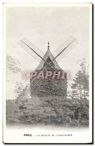 Ansichtskarte AK Paris Le Moulin de Longchamps