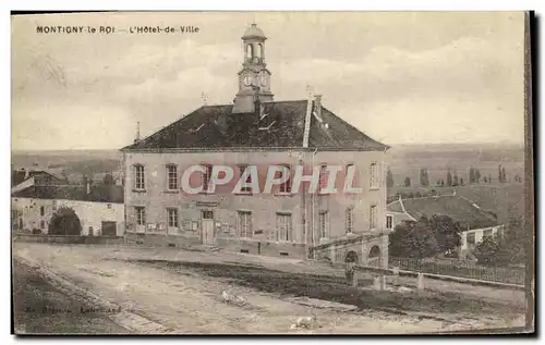 Cartes postales Montigny le Roi L Hotel de Ville