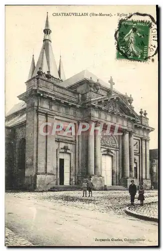 Cartes postales Chateauvillain Eglise