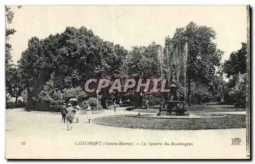 Cartes postales Chaumont Le Square du Boulingrin