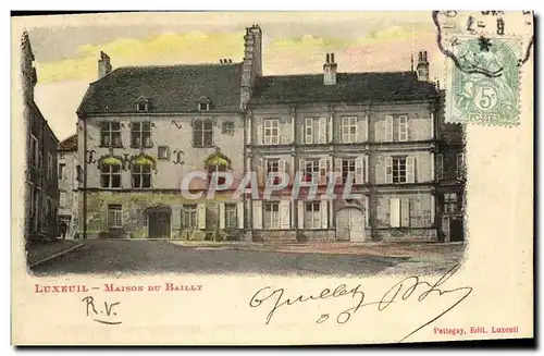 Cartes postales Luxeuil Les Bains Maison du Bailly