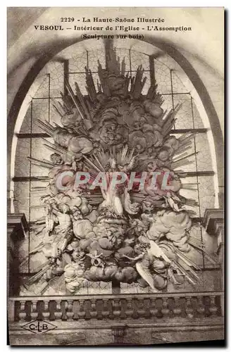 Cartes postales Vesoul Interieur de L Eglise L Assomption