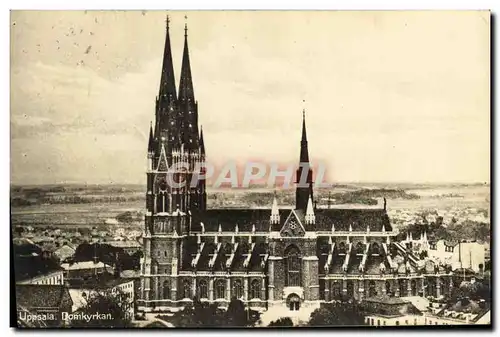 Cartes postales Uppsala Domkyrkan