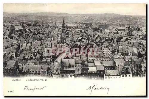 Cartes postales Namur Panorama