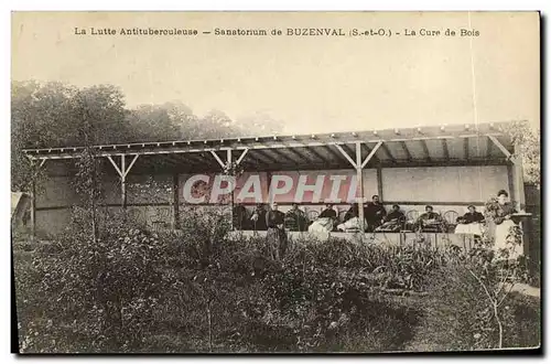 Cartes postales La Lutte Antituberculeuse Sanatorium de Buzenval La Cure de Bois