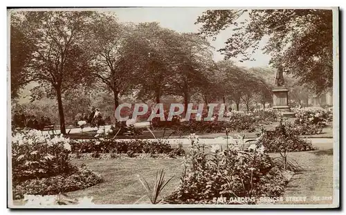 Cartes postales East Gardens Princes Street Edinburgh