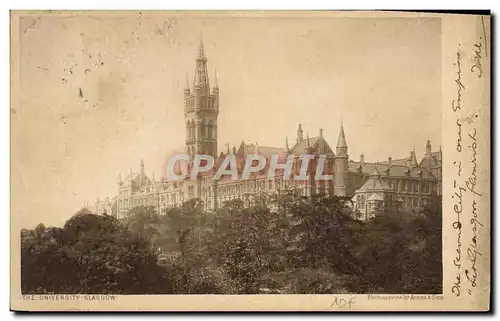 Cartes postales The university Glasgow